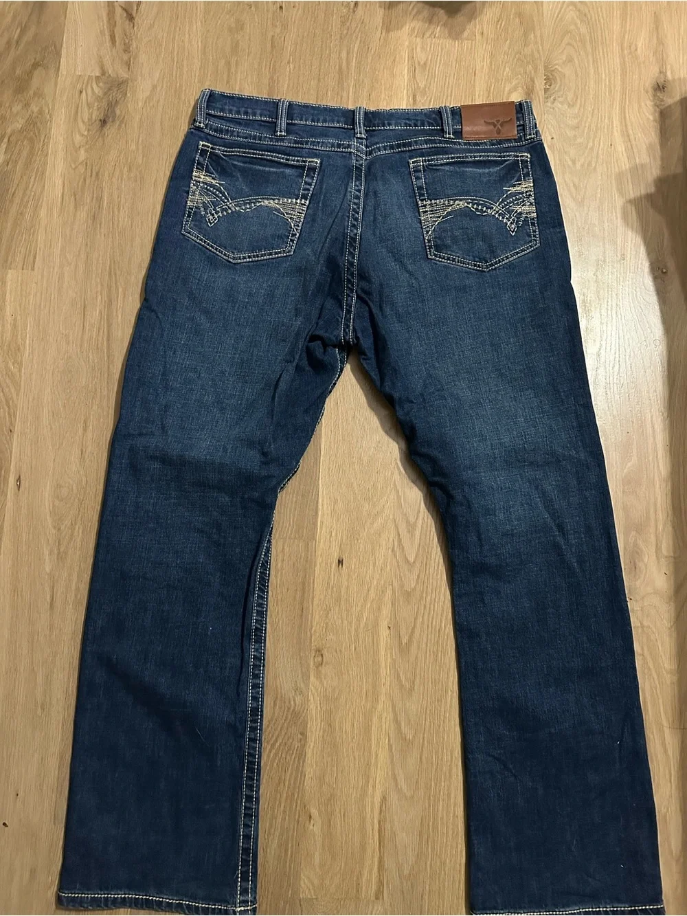 Wrangler Dark Blue Bootcut Women's Jeans